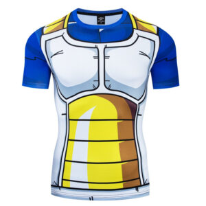 Article Dragon Ball avec guide de tailles jusqu'à 3XL
