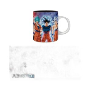 Mug 320 ml Transformations de Goku DBZ
