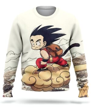 Pull Dragon Ball avec Nuage Magique