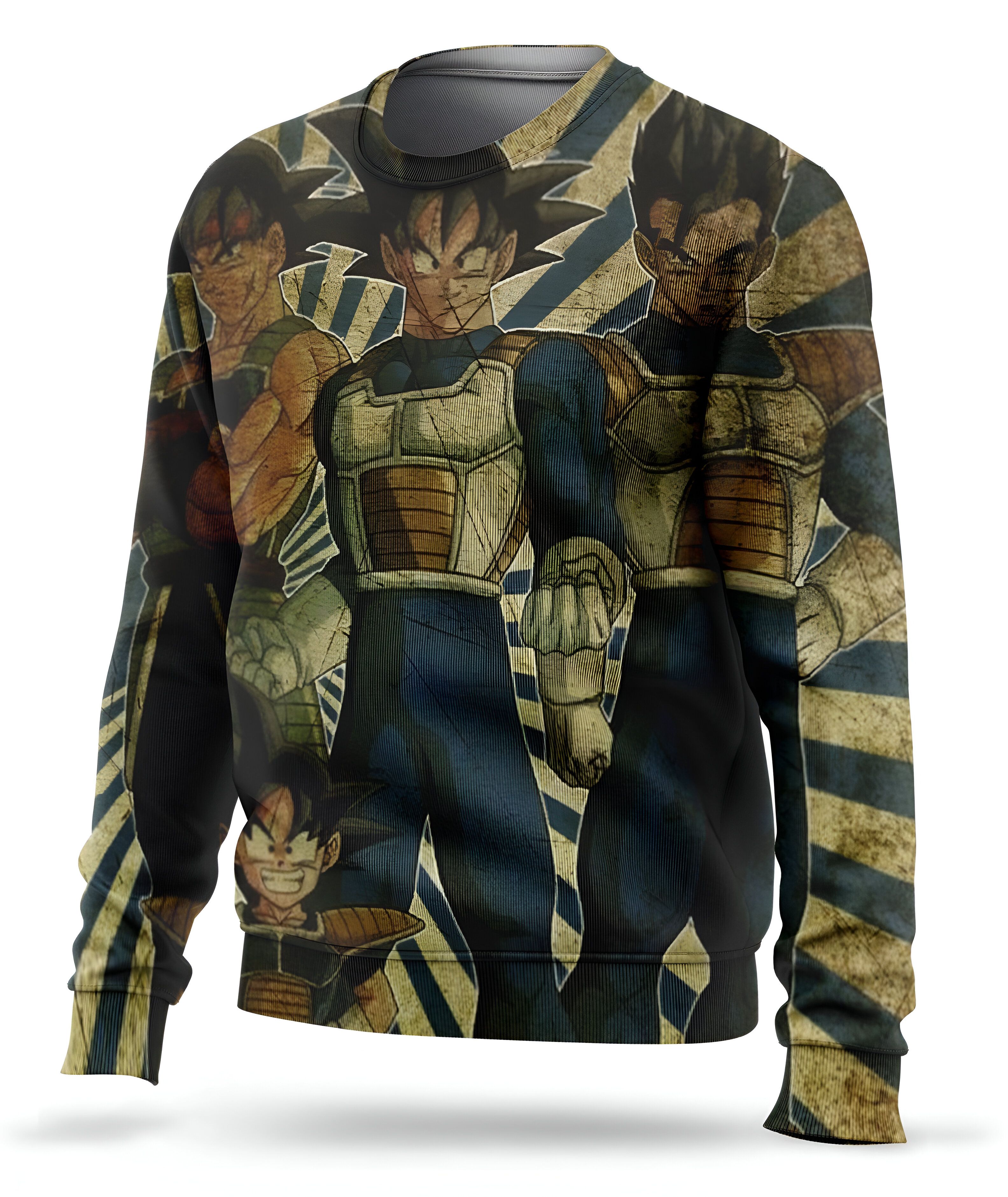 Pull Dragon Ball Z Saiyan, tailles XS à 7XL – Image 2