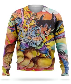 Pull Dragon Ball Z Goku Petit Kamehameha jusqu'à 3XL