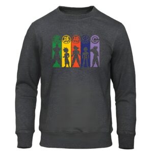 Pull Dragon Ball Z avec motif Z-Fighters