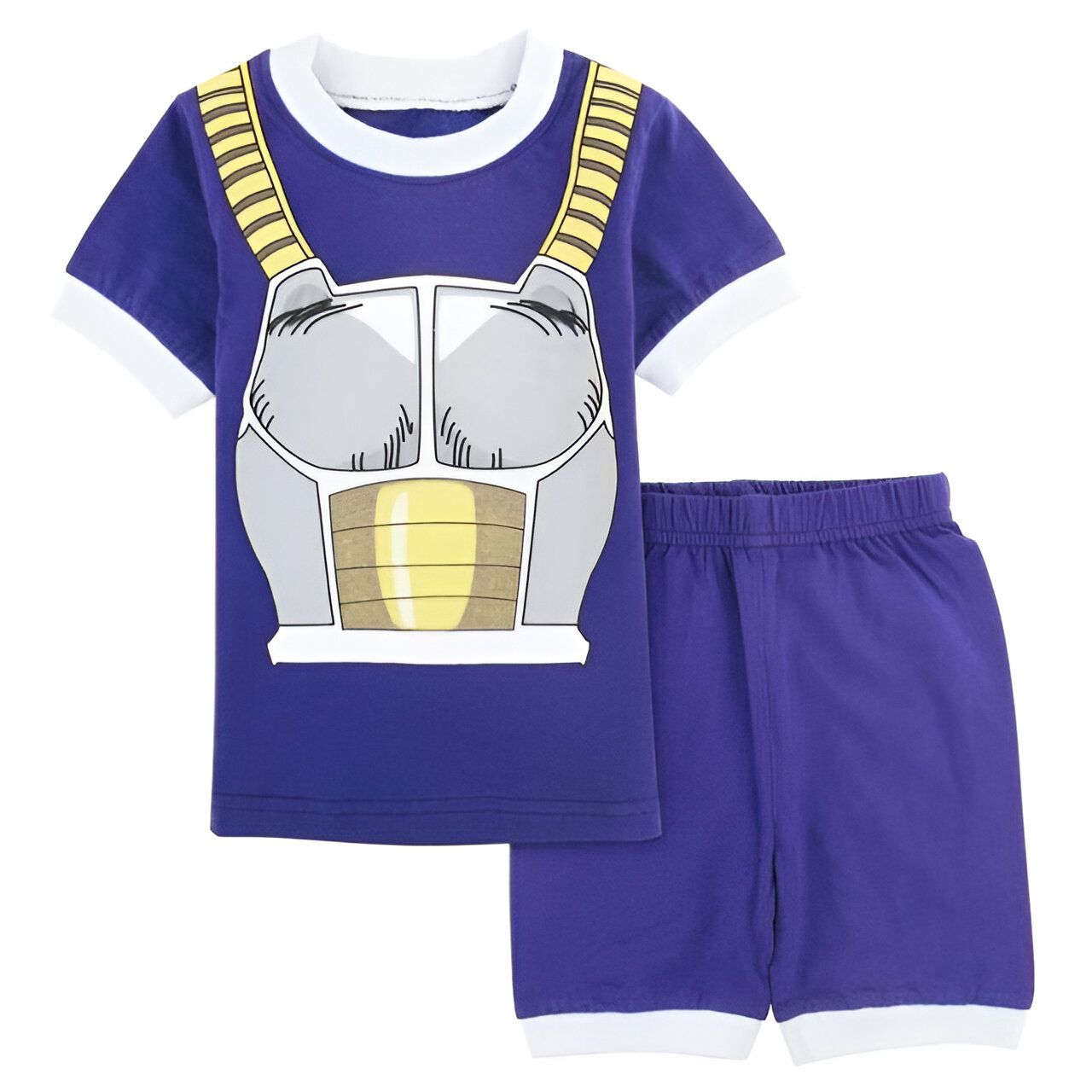 Pyjama Dragon Ball Z Vegeta version Armure