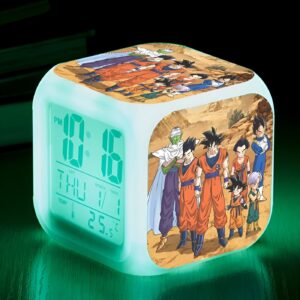 Réveil Dragon Ball avec équipe de guerriers