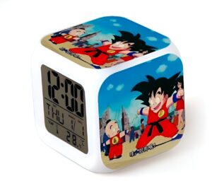 Réveil Dragon Ball avec Goku et Krilin
