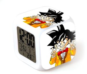 Réveil Dragon Ball avec Goku petit habillé