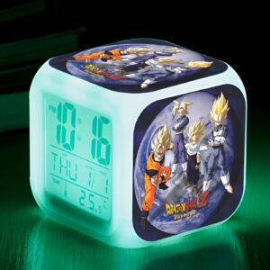 Réveil Dragon Ball avec Goku, Vegeta, Gohan et Trunks