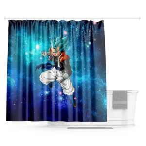 Rideau de douche Dragon Ball Z Gogeta Blue 200x200cm