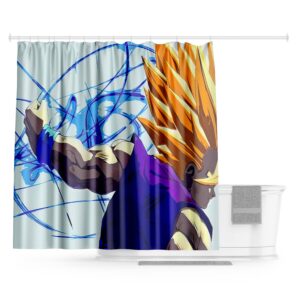 Rideau de Douche Gohan Super Saiyan 180x200cm
