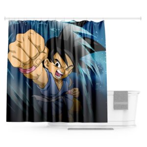 Rideau de douche Dragon Ball GT 180x200cm