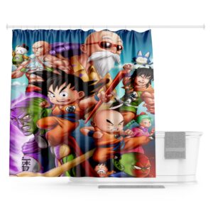 Rideau de douche Dragon Ball 100x200cm