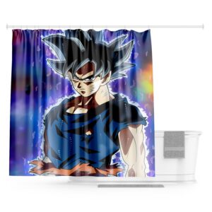 Rideau de Douche Dragon Ball Ultra Instinct 180x200cm