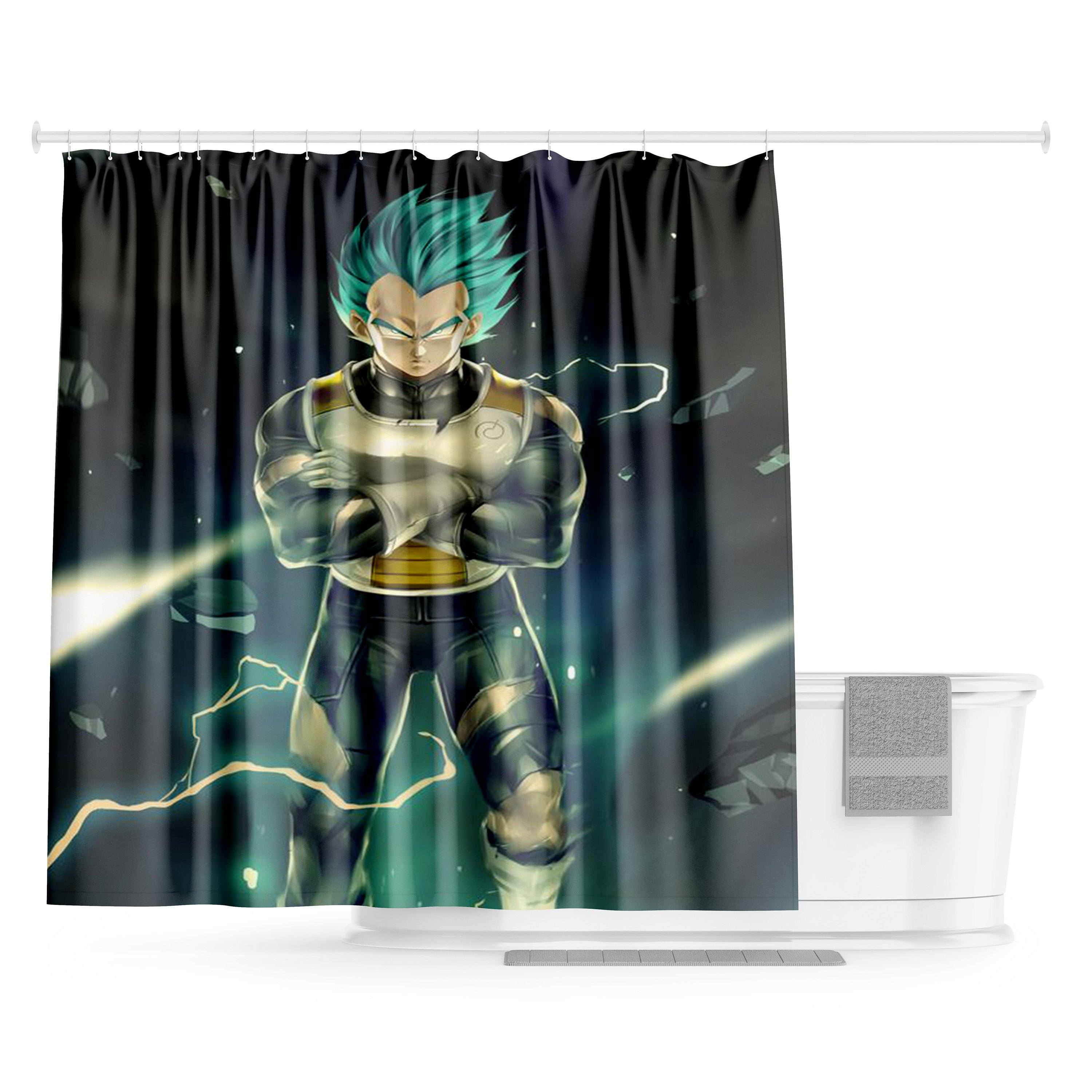 Rideau de douche Dragon Ball Vegeta Blue 200x200cm