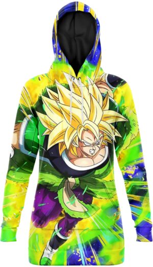 Robe Sweat DBZ Broly jusqu'à 4XL