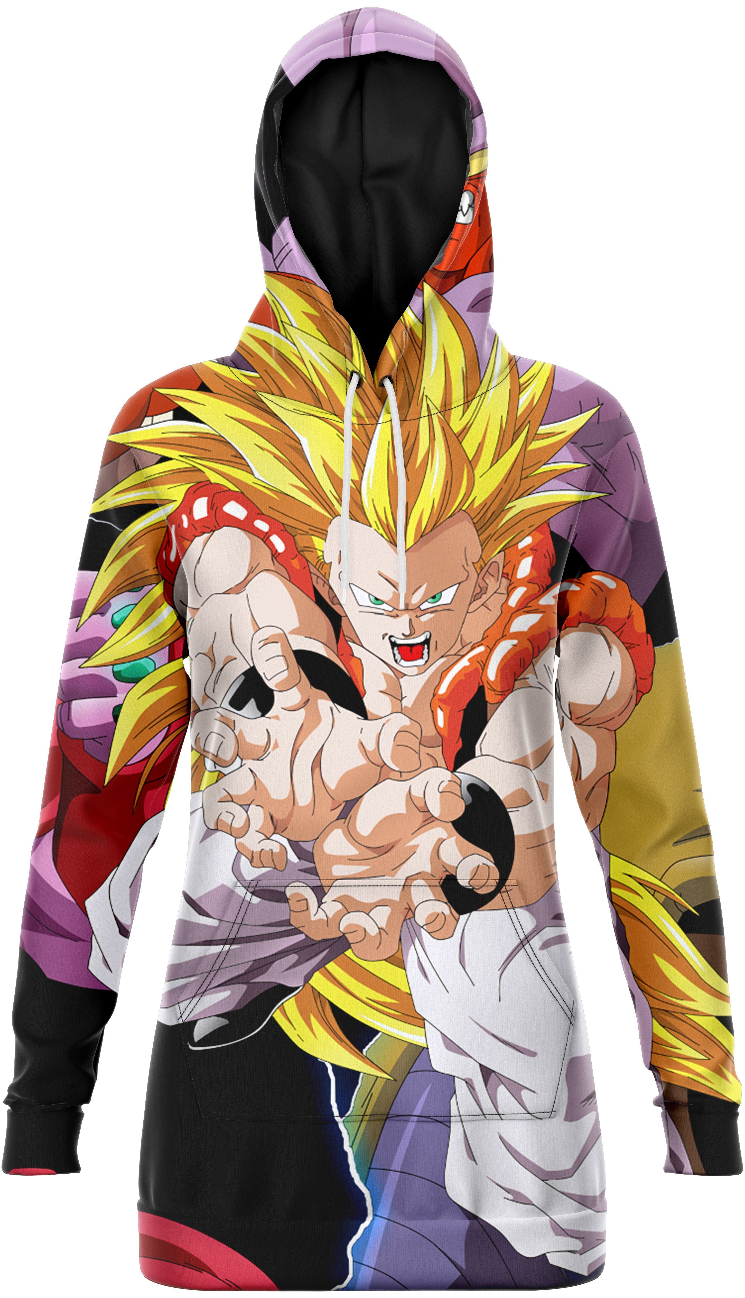 Robe Sweat Gogeta SSJ3 XS à 4XL