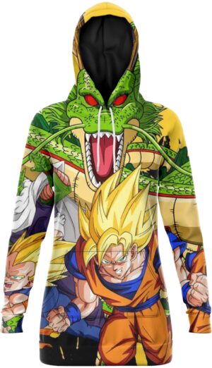 Robe Sweat DBZ Goku & Shenron 4XL