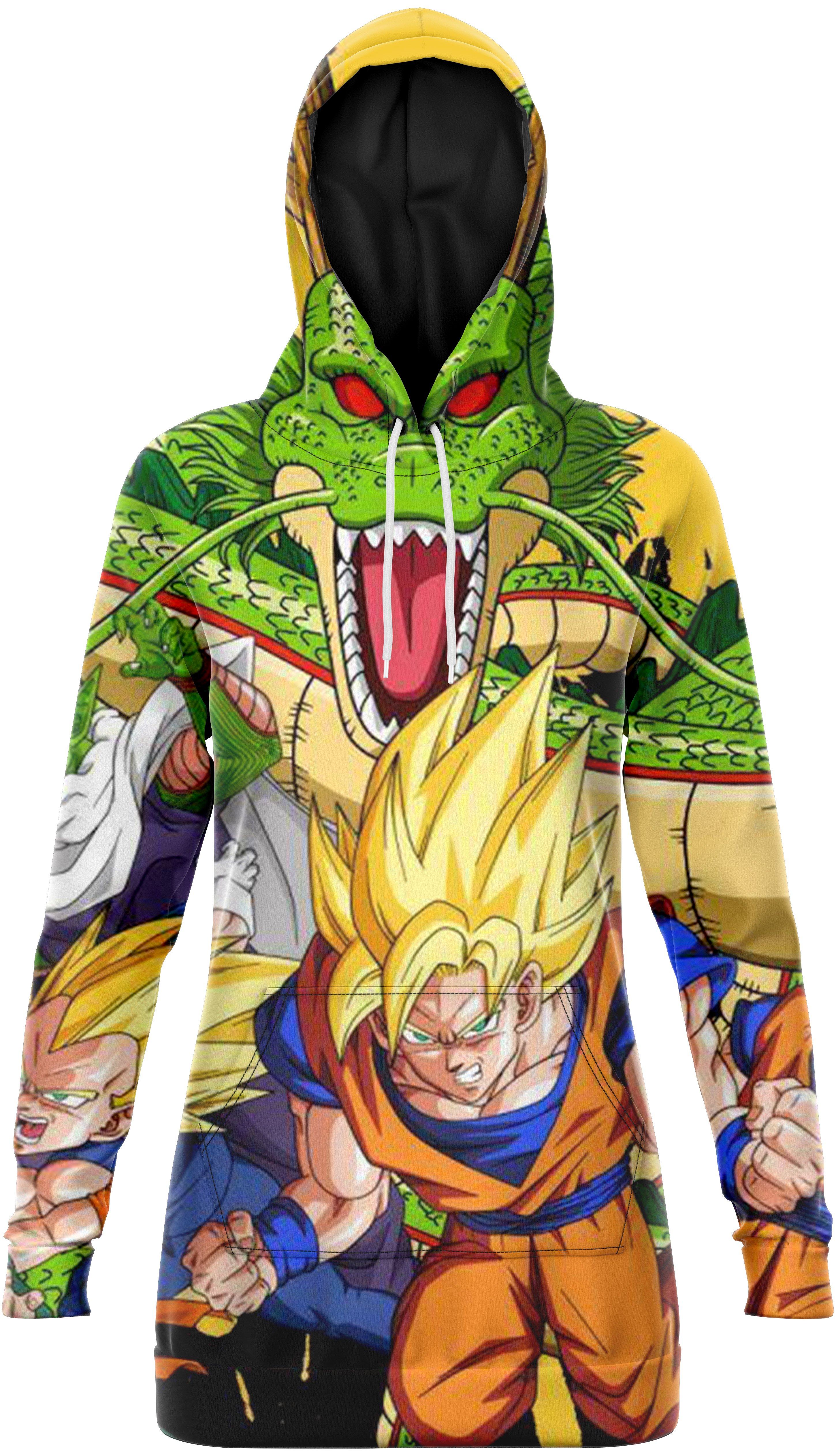 Robe Sweat DBZ Goku & Shenron 4XL