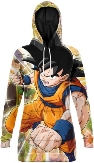 Robe Sweat DBZ Son Goku jusqu'à 4XL