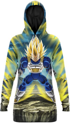 Robe Sweat DBZ Vegeta Saiyan Amélioré 4XL