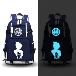 Sac à dos fluorescent Goku Saiyan Dragon Ball