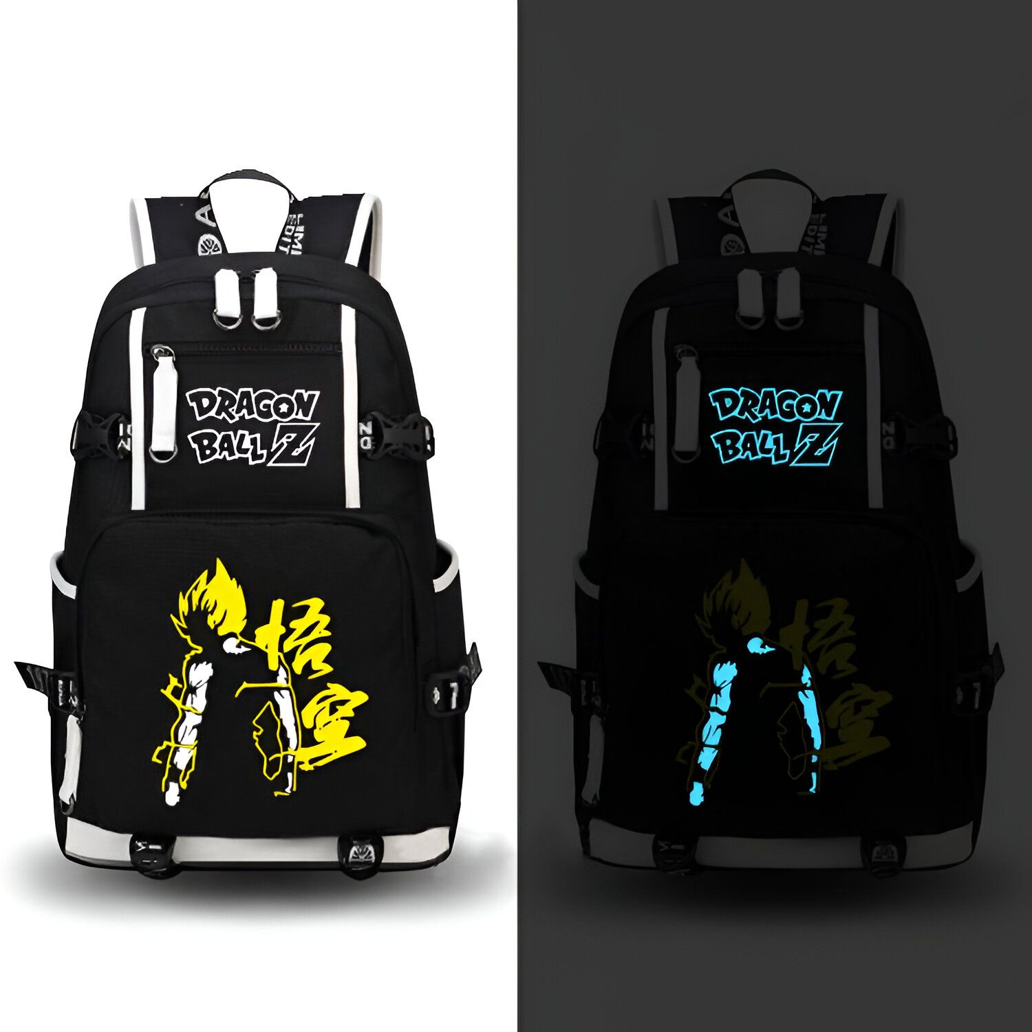 Sac à dos fluorescent Dragon Ball Z Super Saiyan