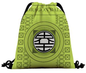 Sac de sport Dragon Ball avec Kanji Kaio