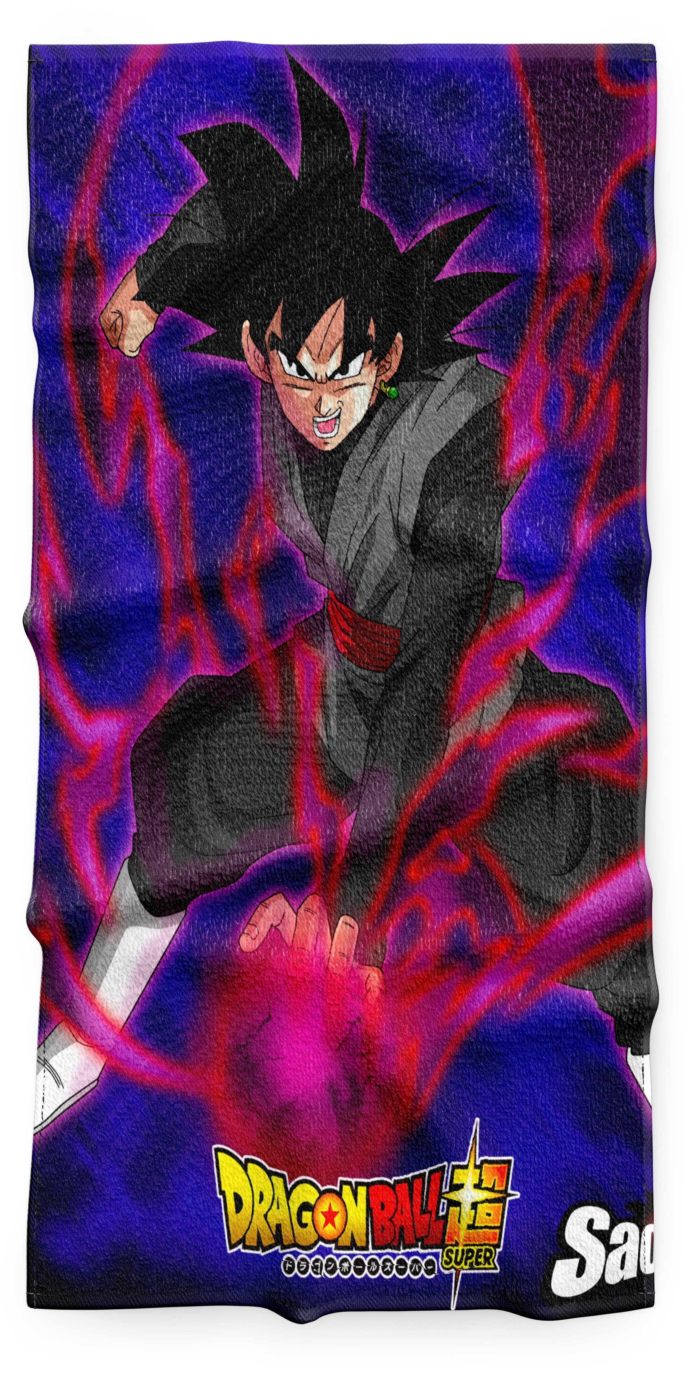 Serviette de bataille Black Goku Dragon Ball