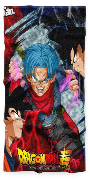 Serviette Trunks du Futur de Dragon Ball, deux tailles