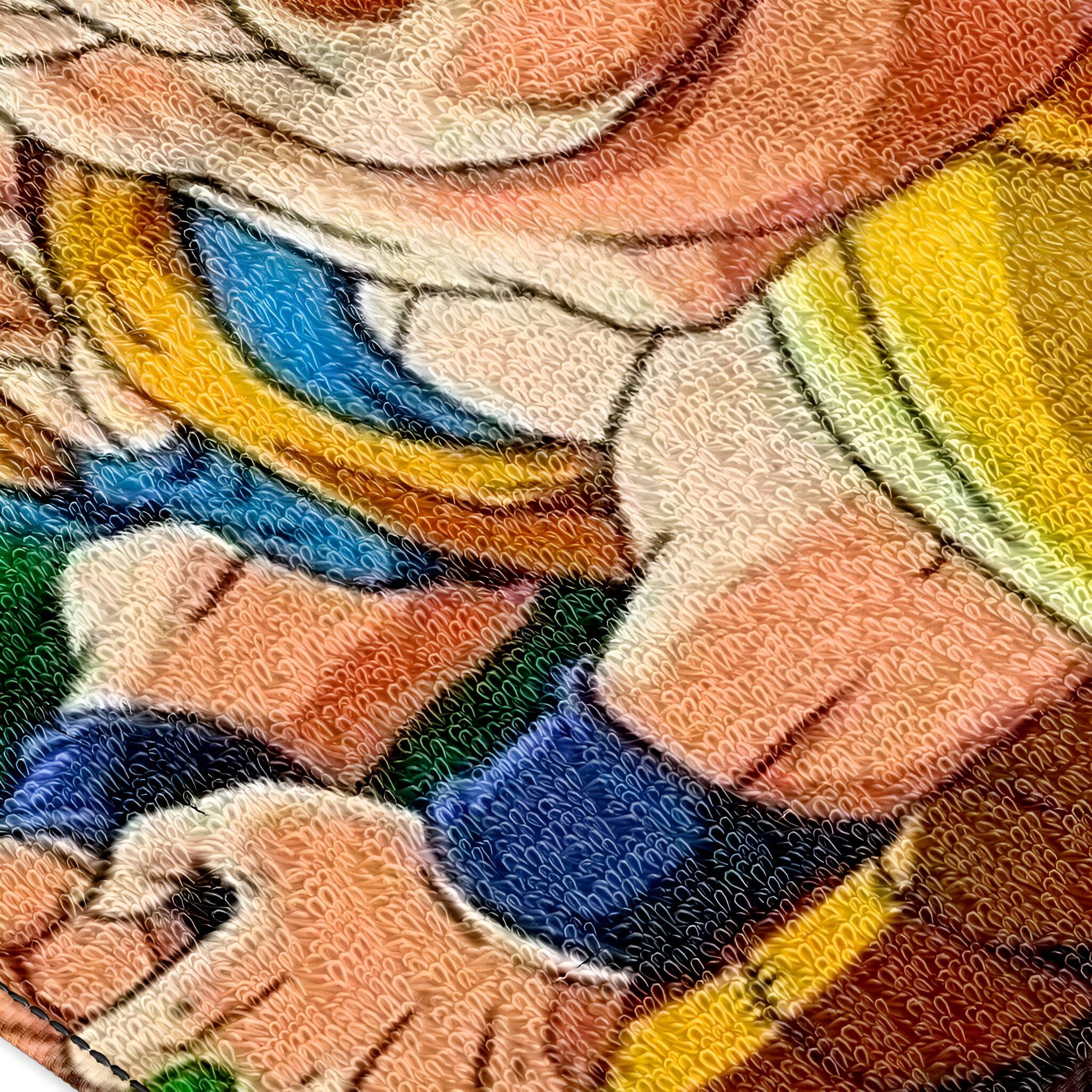 Serviette Dragon Ball Z Super Saiyan à formes, taille au choix – Image 2
