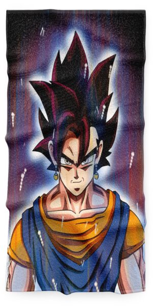 Serviette Vegeto Dragon Ball Z, taille au choix