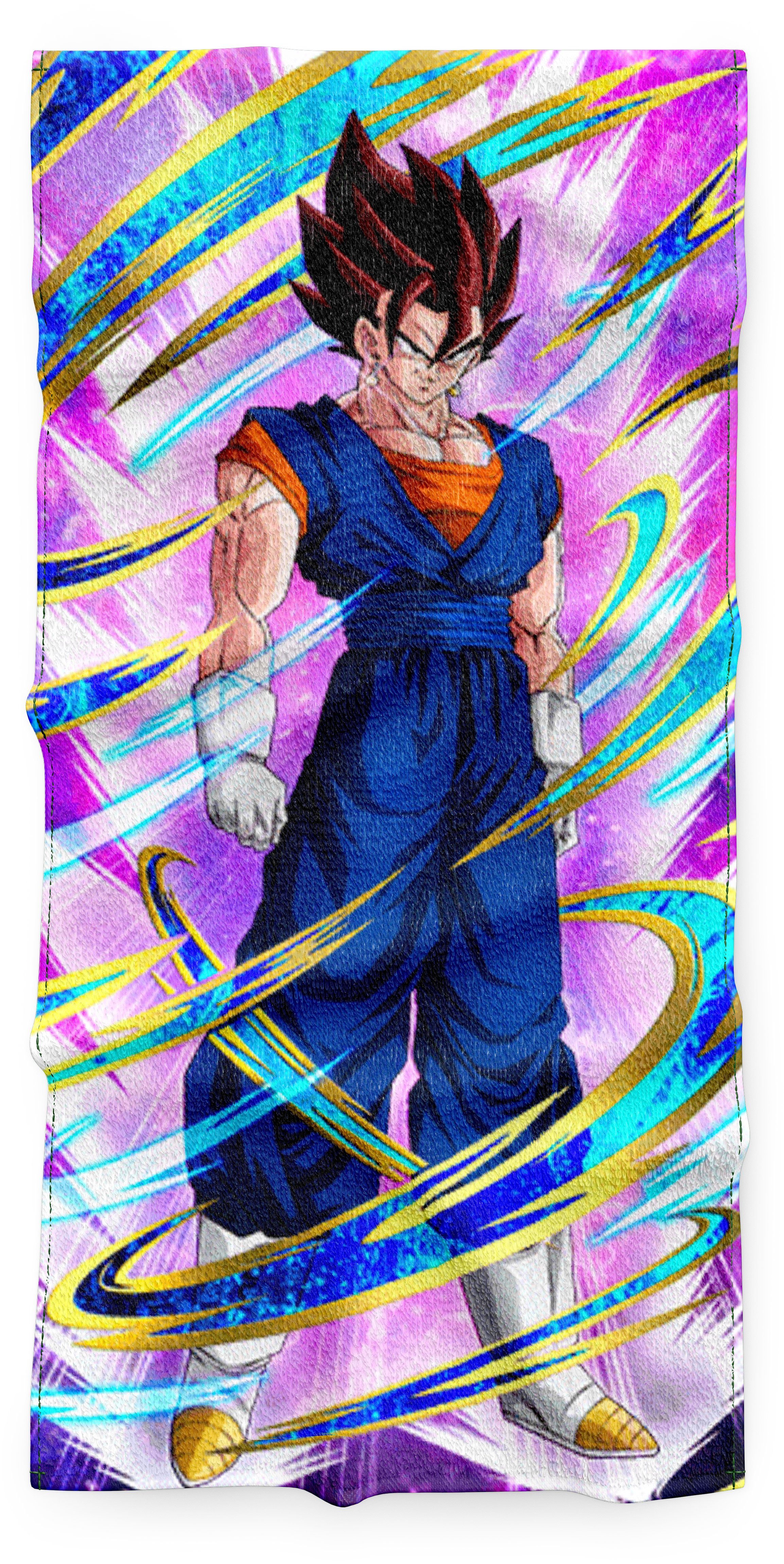 Serviette Vegeto Dragon Ball Z en plusieurs tailles