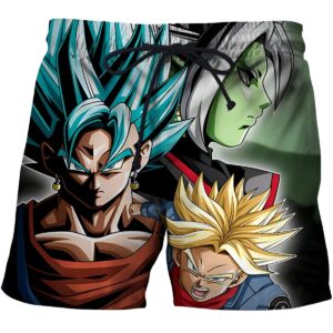 Short de bain Dragon Ball Trunks du Futur, arc dedie