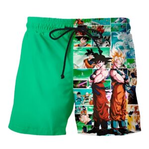 Short de bain Goku Saga Saiyan Dragon Ball