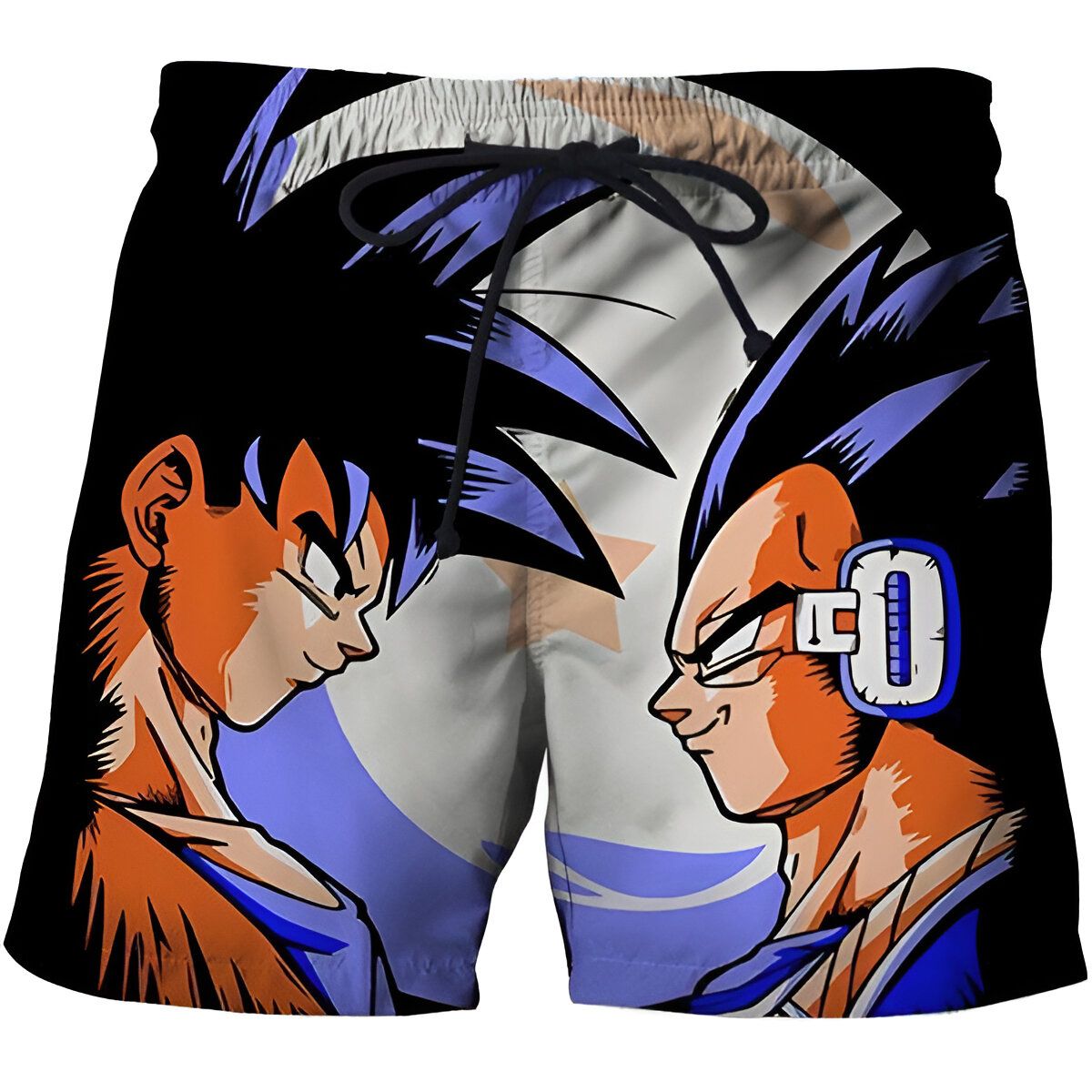 Short de bain Dragon Ball, Goku face à Raditz