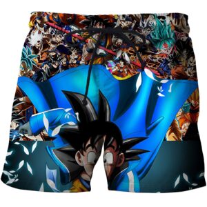 Short de bain Dragon Ball au manga légendaire