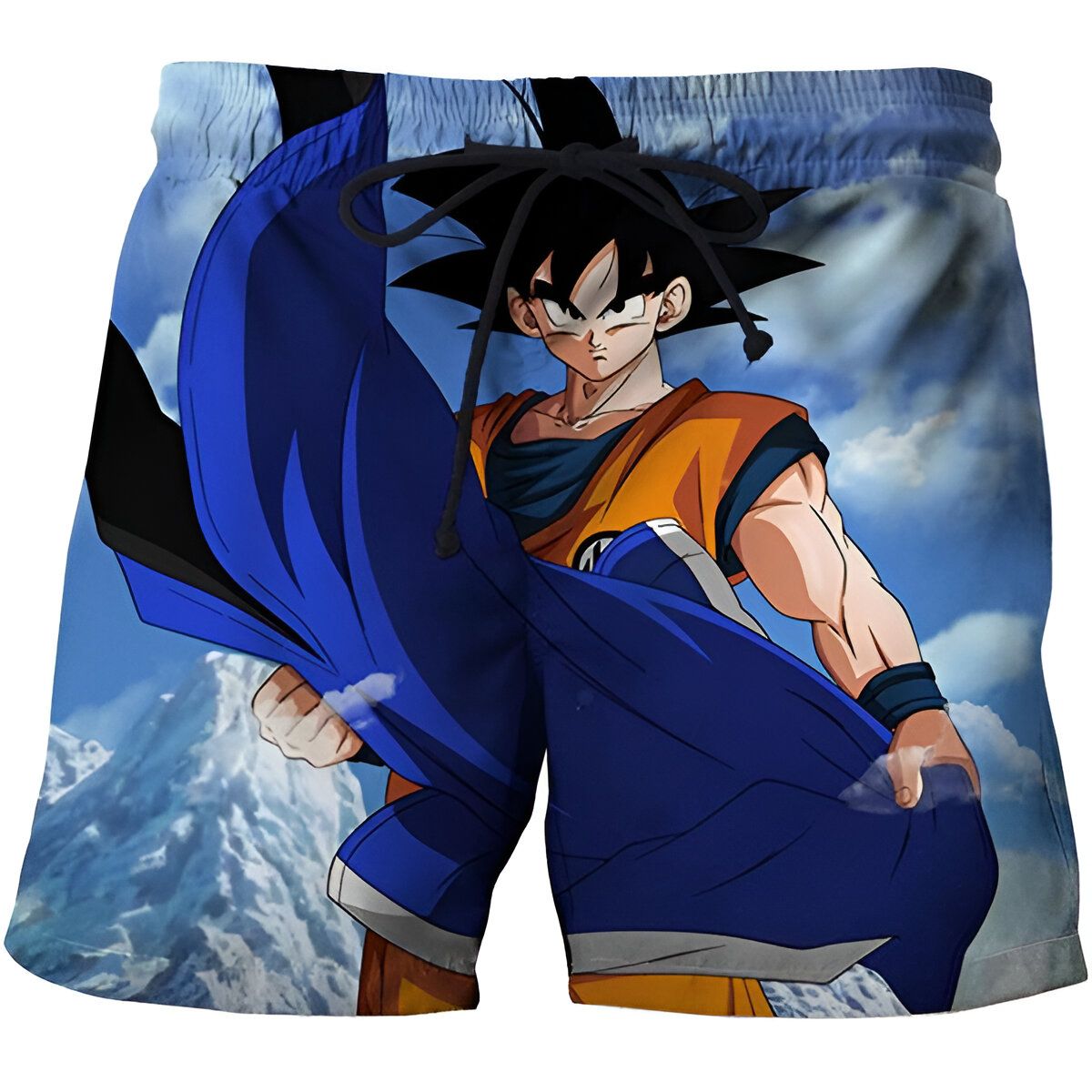 Short de bain Dragon Ball style tenue de combat