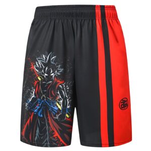 Short de fitness Dragon Ball Z, modèle Goku Combattant