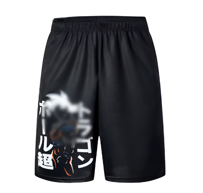 Short Fitness Puissance Saiyan Dragon Ball Z