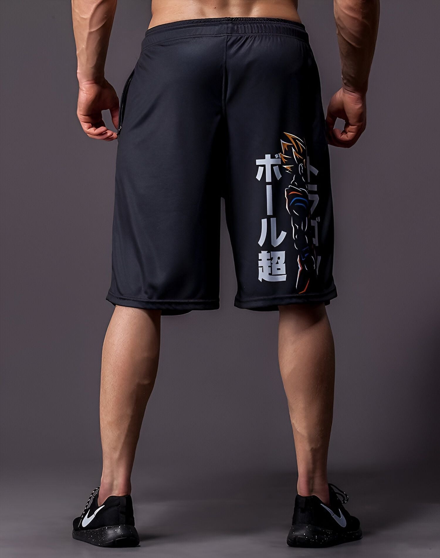 Short Fitness Puissance Saiyan Dragon Ball Z – Image 2