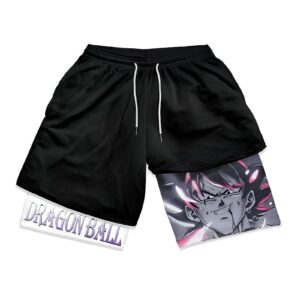 Short de musculation Dragon Ball Goku Black