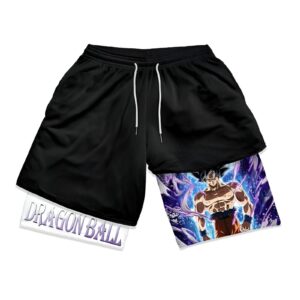 Short de musculation Goku Ultra Instinct Dragon Ball