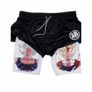 Short de sport Dragon Ball Z Goku & Vegeta