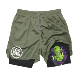 Short de musculation Piccolo Namek Dragon Ball Z