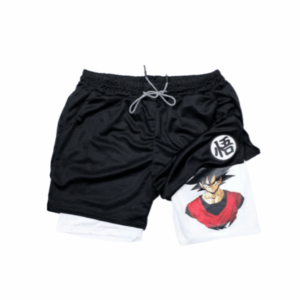 Short de musculation Dragon Ball Z avec Son Goku