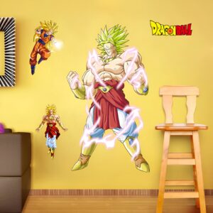 Sticker mural Broly Dragon Ball, version Le Film