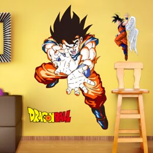 Sticker mural Sangoku pour déco Dragon Ball