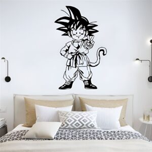 Sticker mural Sangoku petit égaré Dragon Ball, taille au choix
