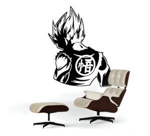 Sticker mural Super Saiyan pour Dragon Ball