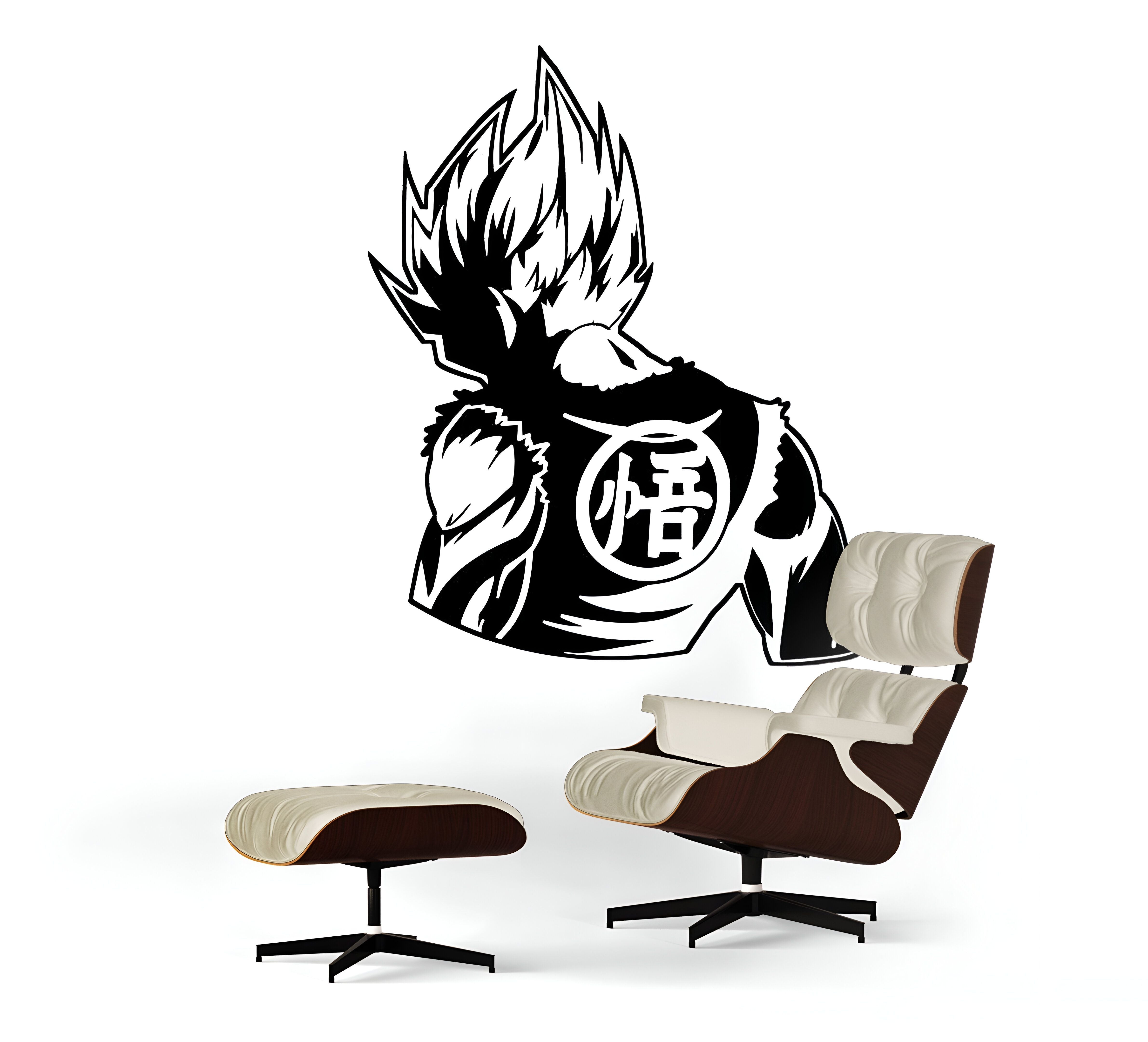 Sticker mural Super Saiyan pour Dragon Ball