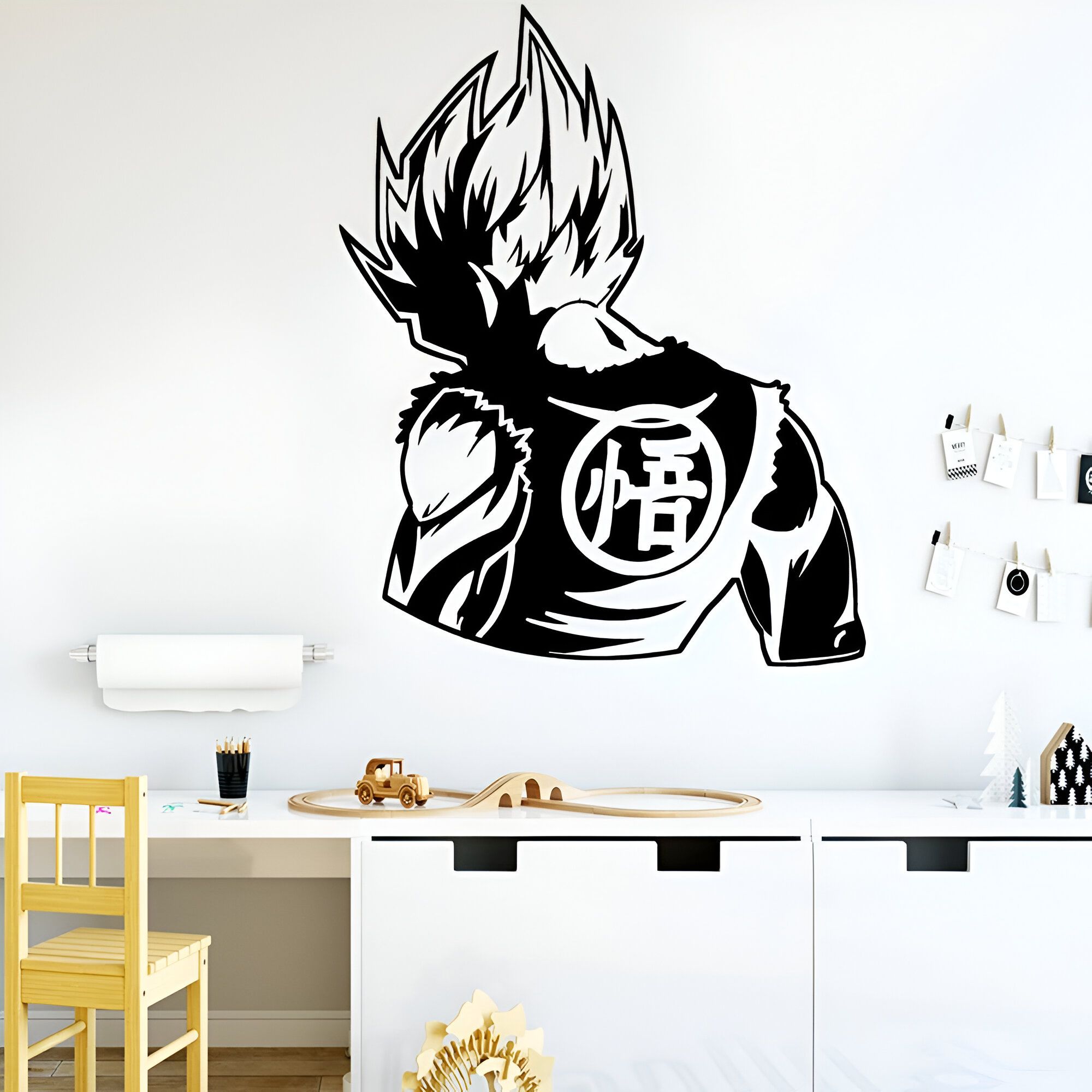 Sticker mural Super Saiyan pour Dragon Ball – Image 2